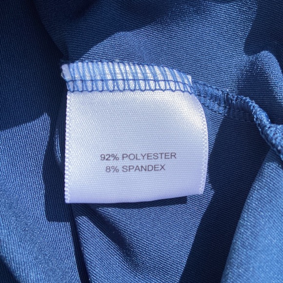 Peter Millar Polo Size Medium Blue Summer Comfort Golf Outdoor Comfy - Picture 4 of 7